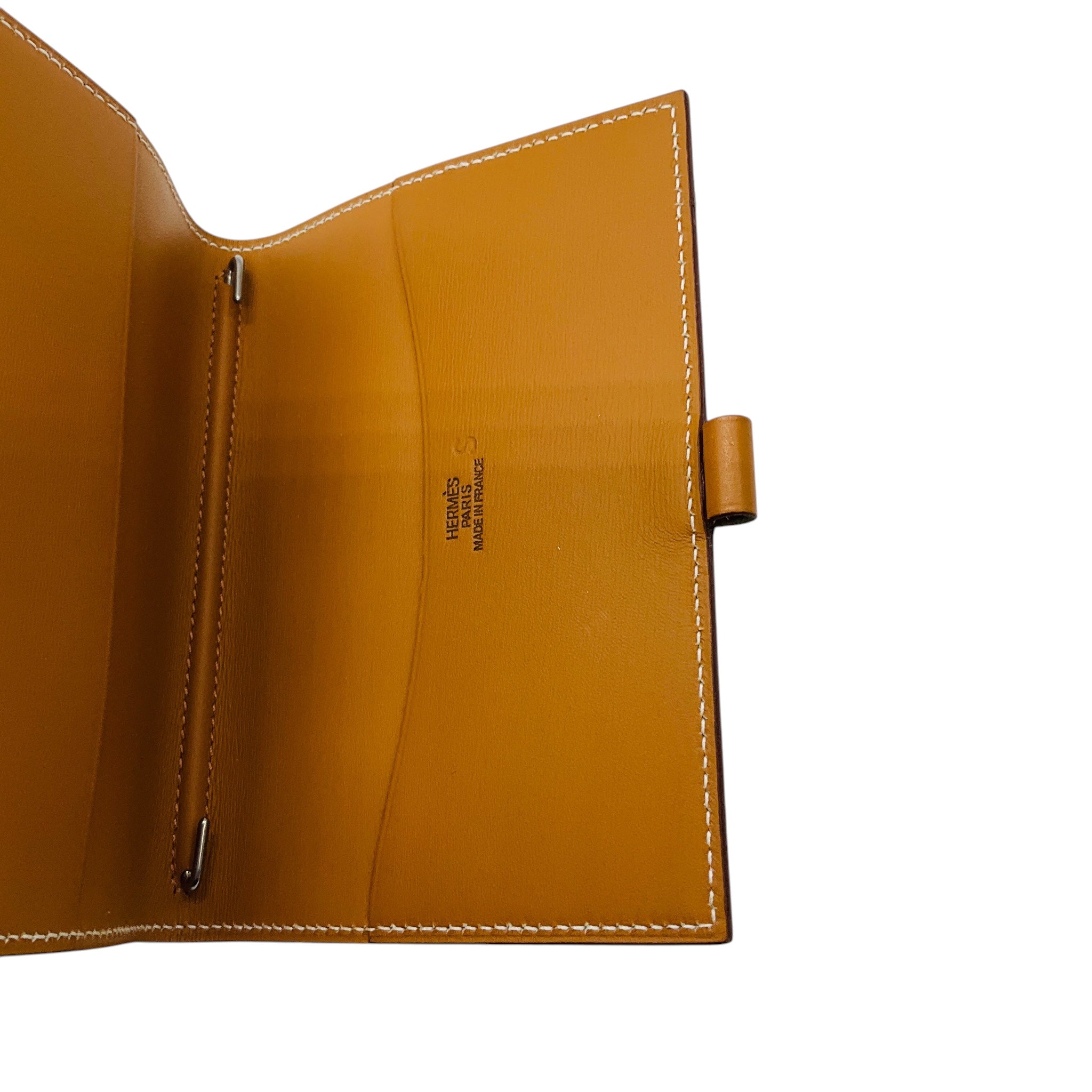 Hermes Tan Leather Agenda