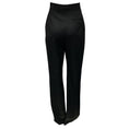 Load image into Gallery viewer, Alexander McQueen Black 2023 Zipper Detail Cigarette Pants
