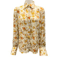 Load image into Gallery viewer, Barbara Bui Ivory / Gold Multi Printed Satin Shirt
