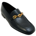 Load image into Gallery viewer, Jimmy Choo Black Leather Diamond Tilda Loafers

