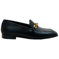 Load image into Gallery viewer, Jimmy Choo Black Leather Diamond Tilda Loafers
