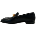 Load image into Gallery viewer, Jimmy Choo Black Leather Diamond Tilda Loafers
