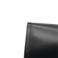 Load image into Gallery viewer, Max Mara Black Leather Double Top Handle Tote Handbag with Silver Hardware
