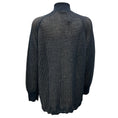 Load image into Gallery viewer, Akris Navy Blue / Beige Zip-Front Cashmere Knit Sweater
