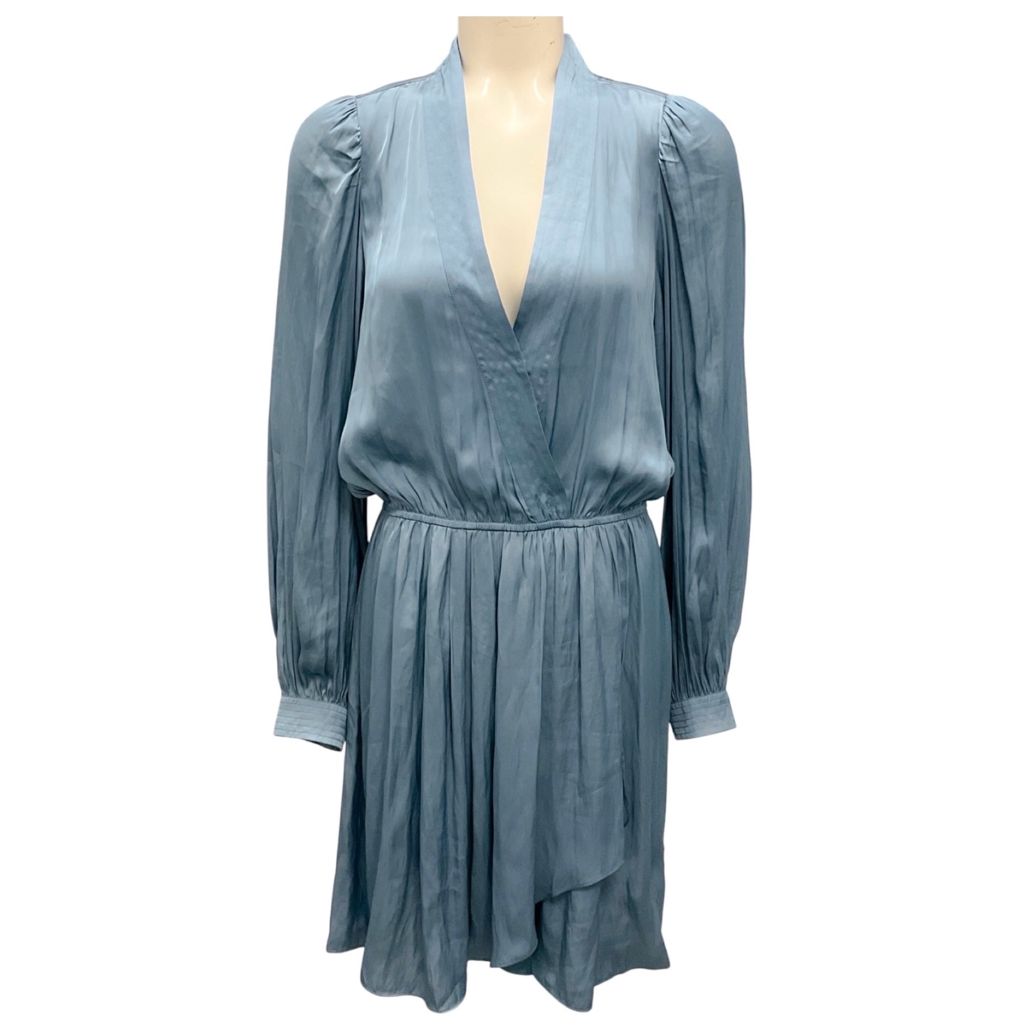 Zadig & Voltaire Bluestone Remember Satin Dress