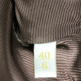 Load image into Gallery viewer, Valentino Roma Brown Chenille Blazer with Brushed Gold Buttons
