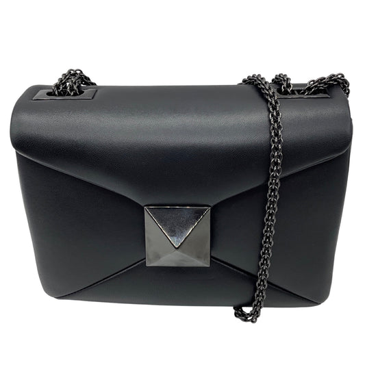 Valentino Garavani Black Nero Small One Stud Shoulder Bag