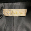Load image into Gallery viewer, Valentino Vintage Black Velvet Trimmed Wool Jacket and Skirt Suit Set
