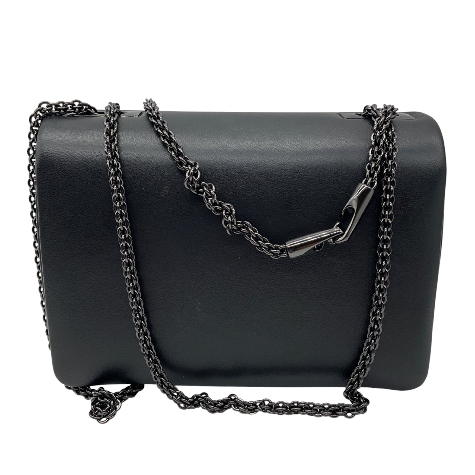 Valentino Garavani Black Nero Small One Stud Shoulder Bag