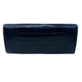 Load image into Gallery viewer, Kwanpen Blue Genuine Alligator Skin Leather Wallet
