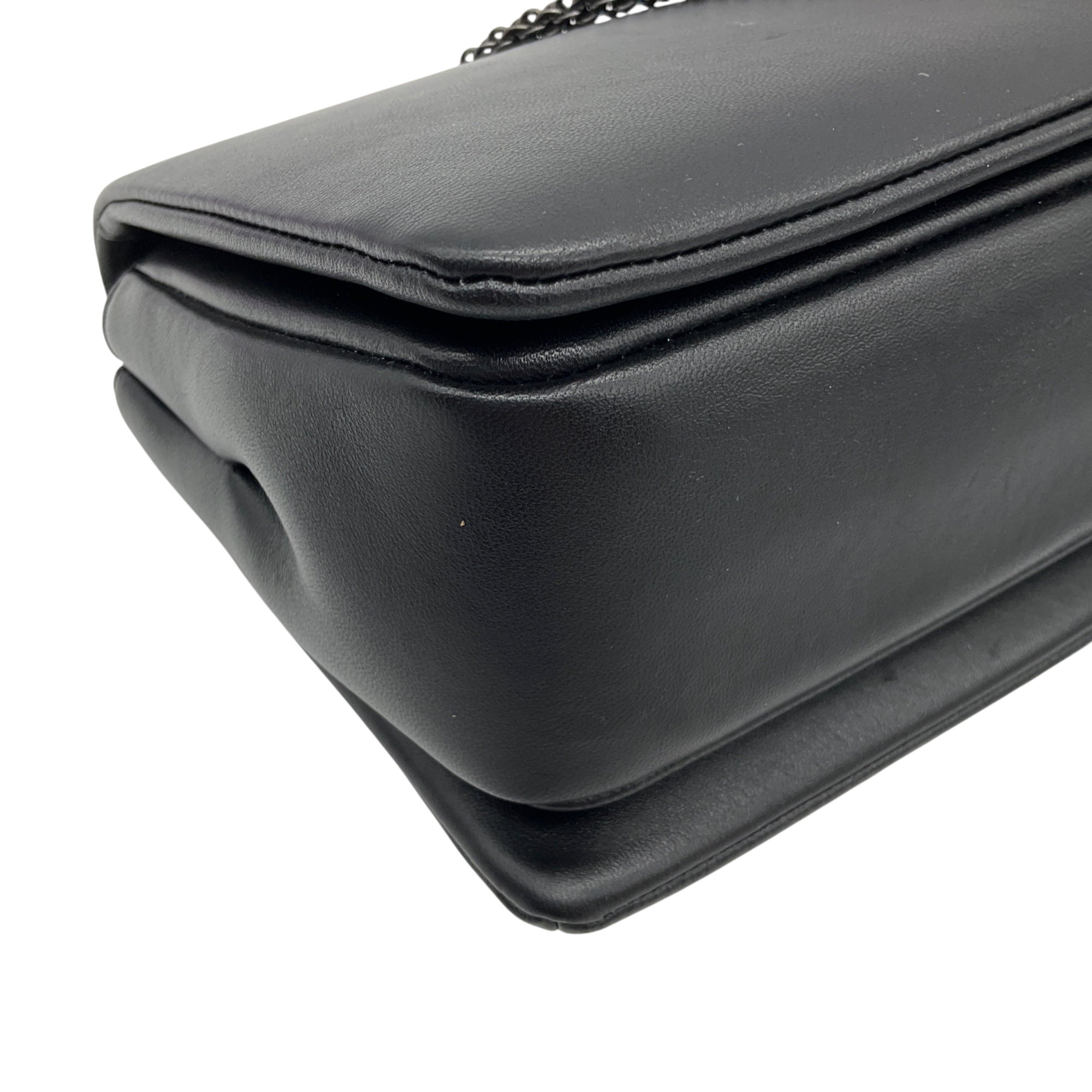 Valentino Garavani Black Nero Small One Stud Shoulder Bag