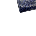 Load image into Gallery viewer, Kwanpen Blue Genuine Alligator Skin Leather Wallet
