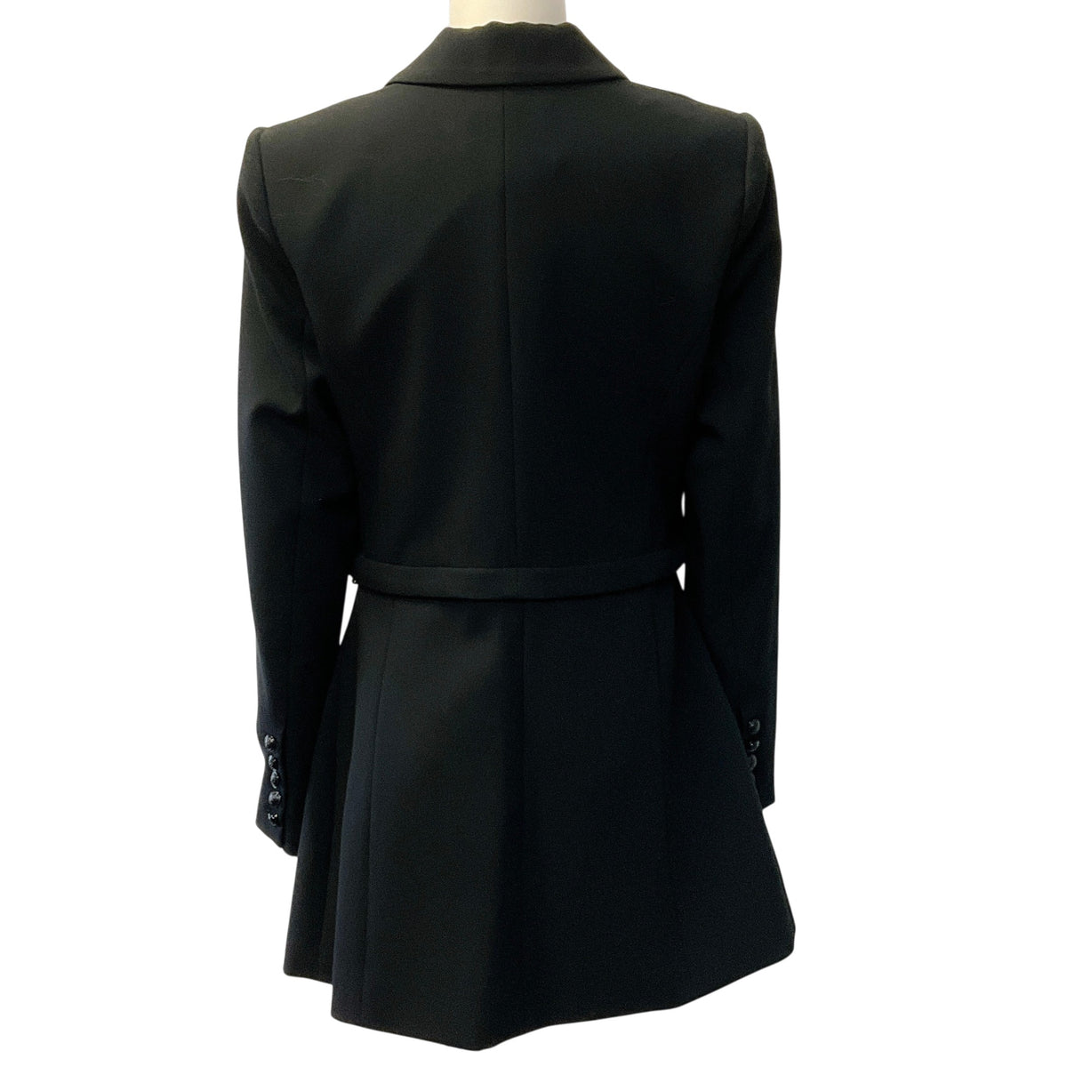 L'Agence Black Cora Detachable Bottom Blazer