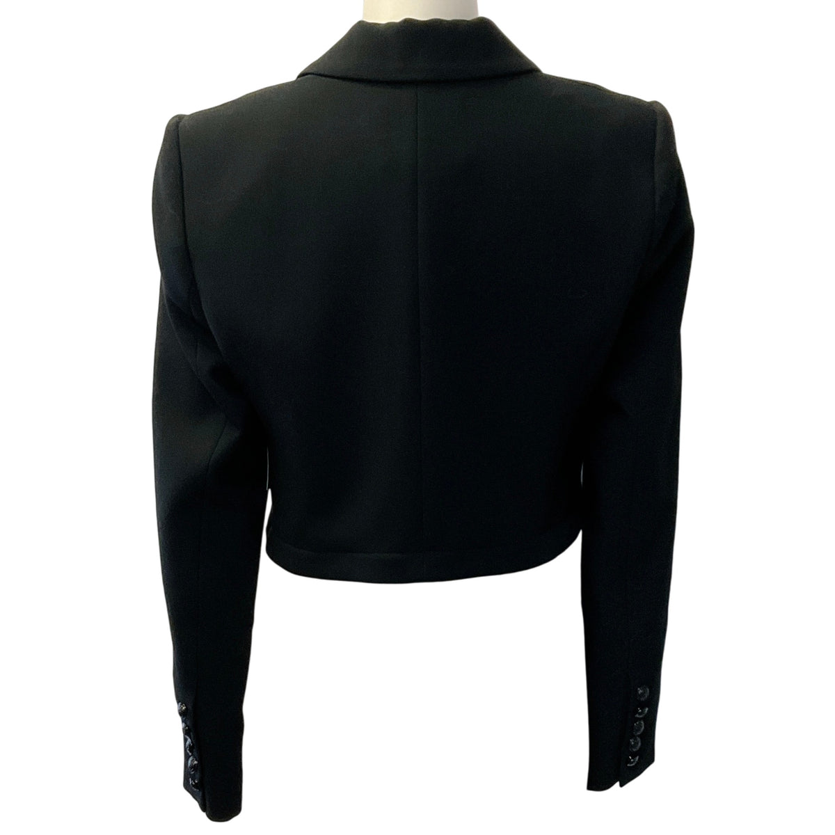 L'Agence Black Cora Detachable Bottom Blazer