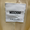 Load image into Gallery viewer, Moschino Light Yellow Classic One Button Blazer
