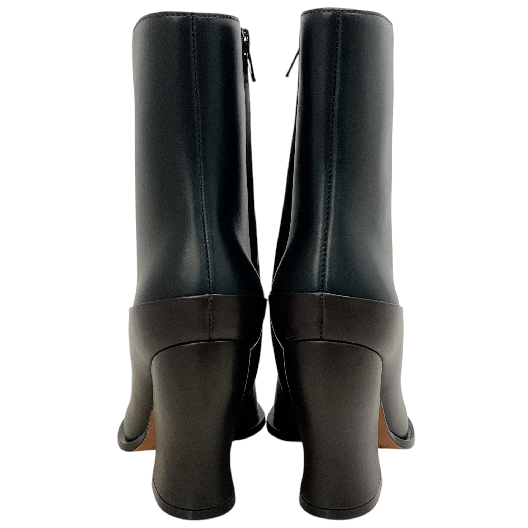 Loewe Black / Brown Two Tone Leather Onda Boots