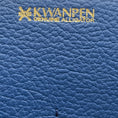 Load image into Gallery viewer, Kwanpen Blue Genuine Alligator Skin Leather Wallet
