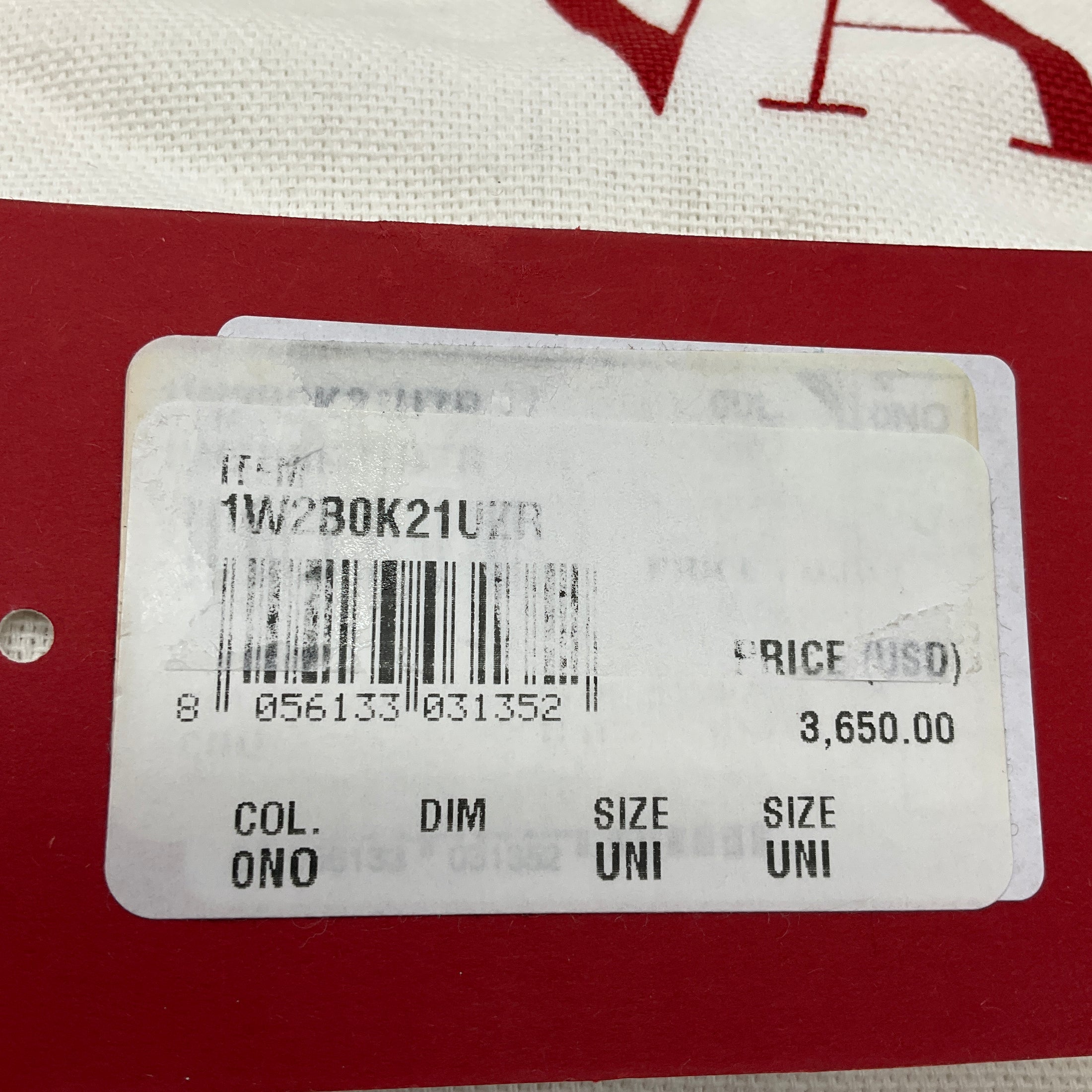 Valentino Garavani Black Nero Small One Stud Shoulder Bag