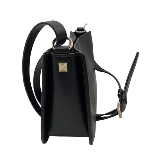 Valentino Garavani Black Rockstud Fierce Small Calfskin Shoulder Bag