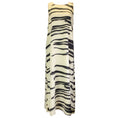 Load image into Gallery viewer, Lafayette 148 New York Ivory / Black Striped Sleeveless Crepe Midi Dress
