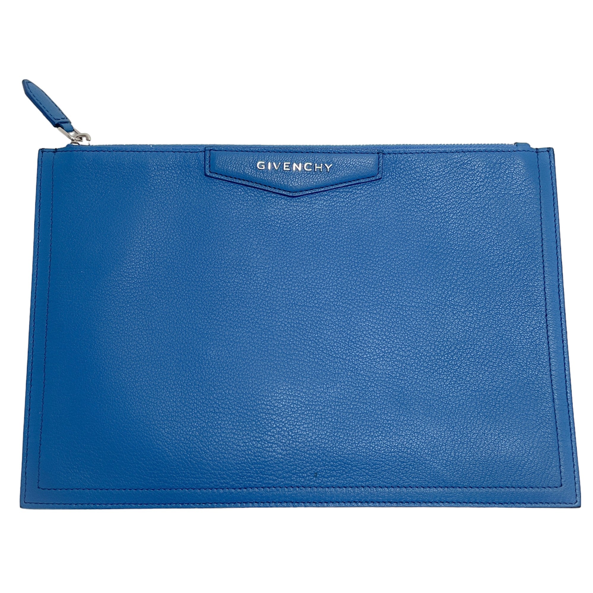 Givenchy Indigo Leather Antigona Pouch