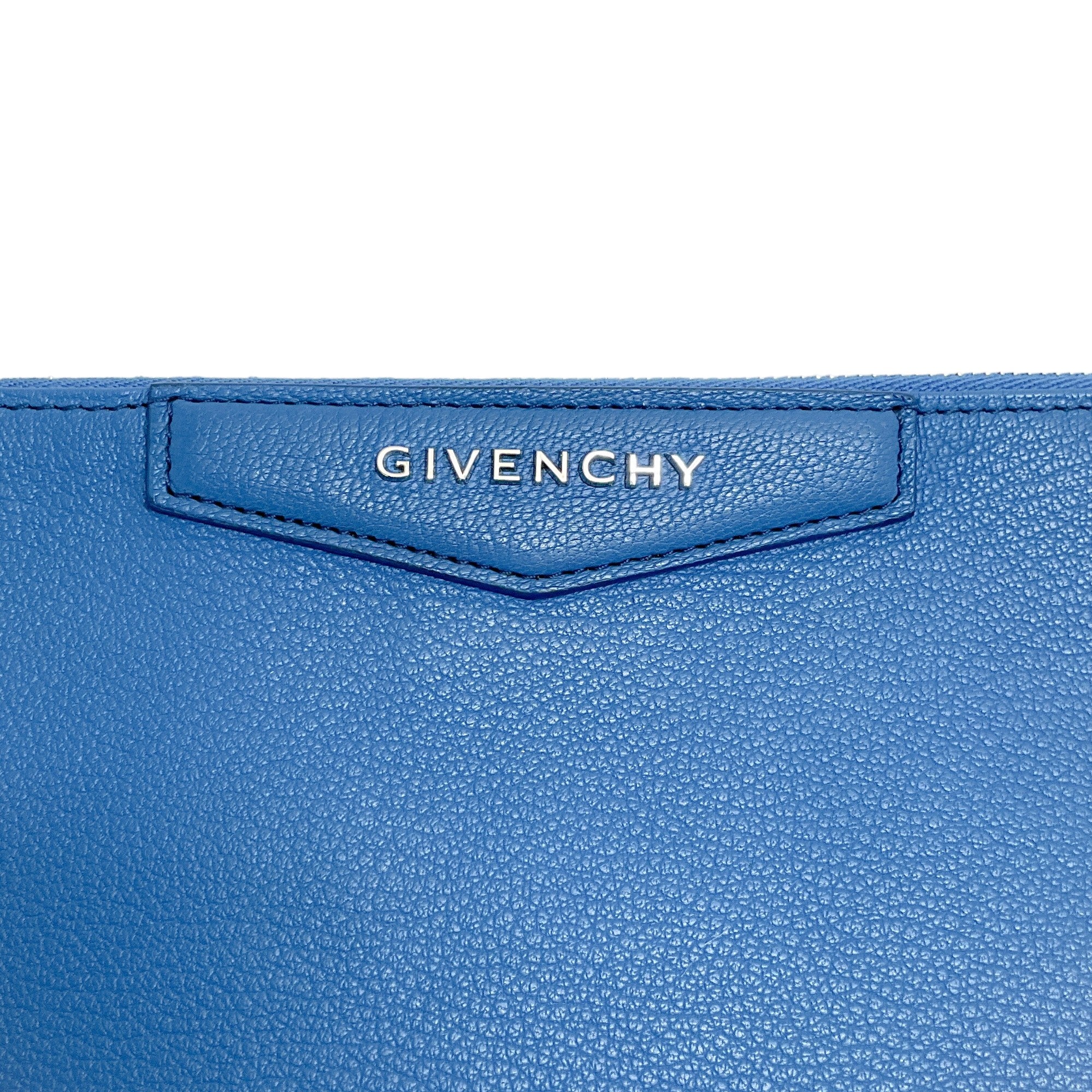 Givenchy Indigo Leather Antigona Pouch