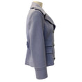 Load image into Gallery viewer, Michael Kors Light Purple Pea Coat with Silver Buttons

