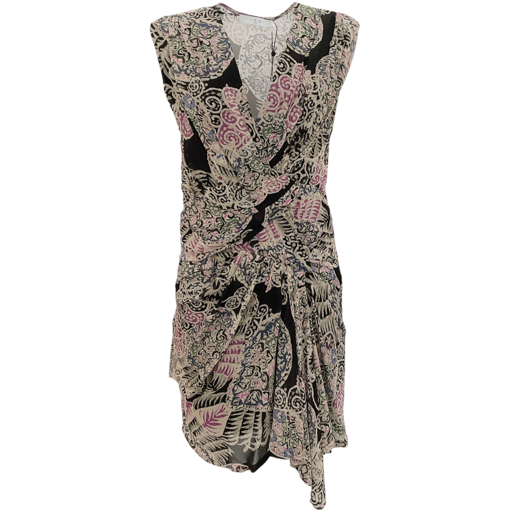 Iro Black Multi Rolina Dress