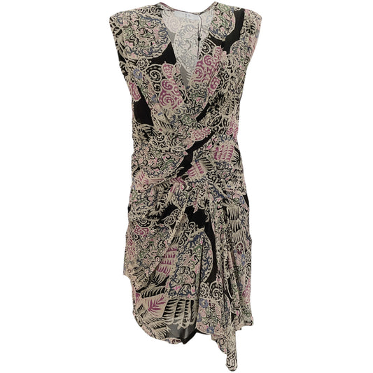 Iro Black Multi Rolina Dress