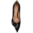 Load image into Gallery viewer, Gianvito Rossi Black Leather Buckle Pumps

