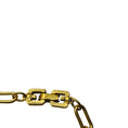 Load image into Gallery viewer, Givenchy Vintage Black / Brown GG Logo Enamel and Gold-tone Chain Sautoir Necklace
