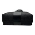 Load image into Gallery viewer, Tod's Black Denim and Leather Double Top Handle Tote Handbag
