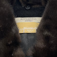 Load image into Gallery viewer, Michael Kors Collection Black Boucle Suit with Removable Mink Collar
