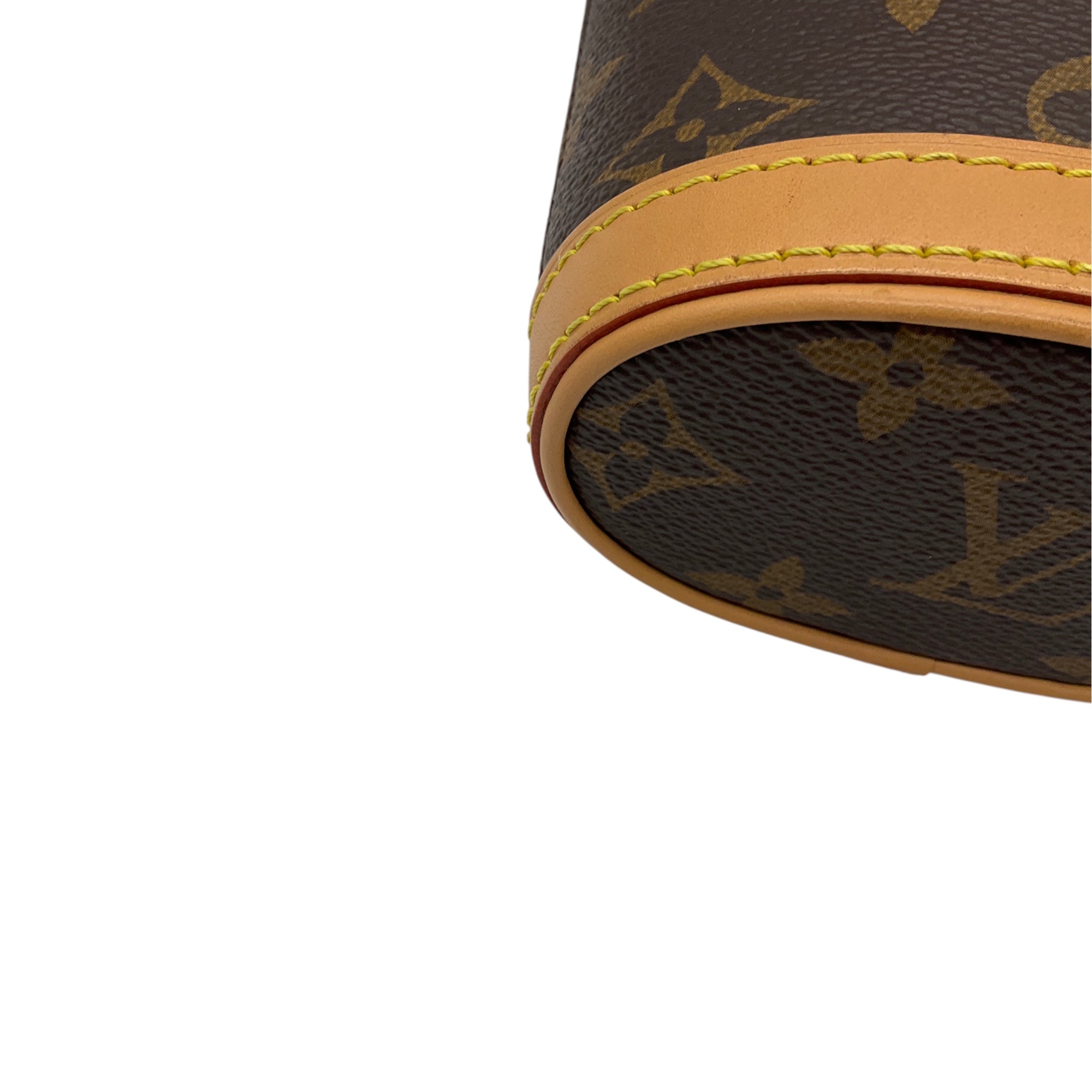 Louis Vuitton Brown Monogram Canvas Fold Me Pouch Handbag