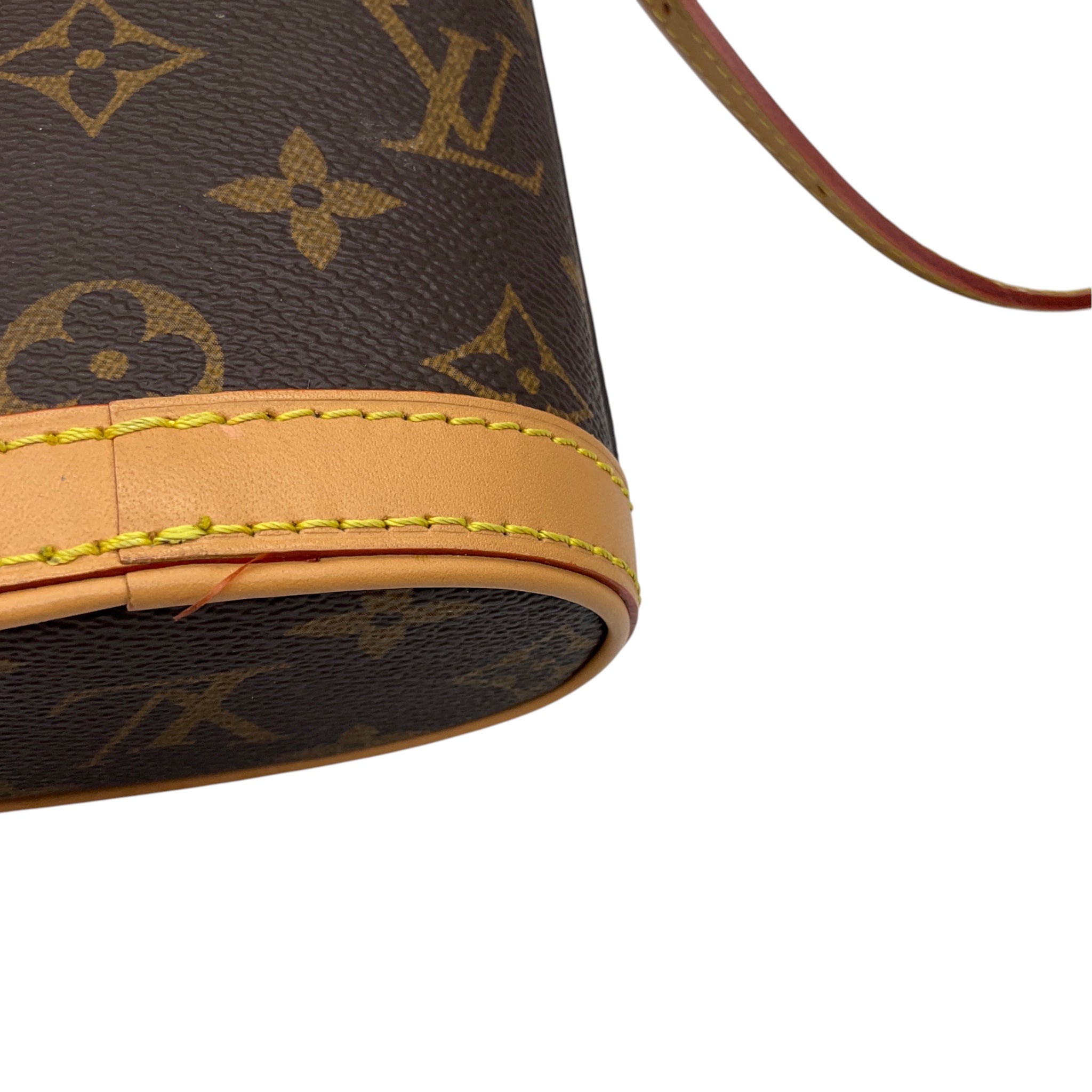 Louis Vuitton Brown Monogram Canvas Fold Me Pouch Handbag