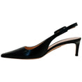 Load image into Gallery viewer, Gianvito Rossi Black Leather Lindsay Slingback Pumps

