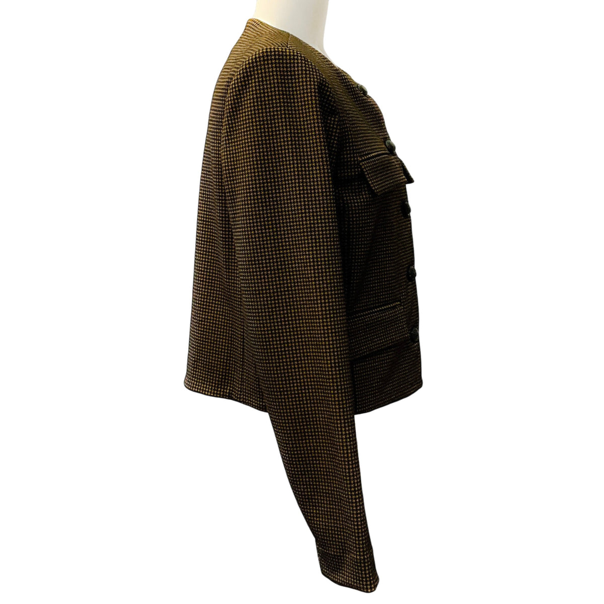 Veronica Beard Acorn / Black Berkley Knit Jacket