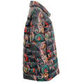 Load image into Gallery viewer, Etro Navy Multi Paisley 3/4 Puffer Coat
