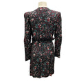 Load image into Gallery viewer, Isabel Marant Etoile Black Multi Baikal Printed Wrap Dress
