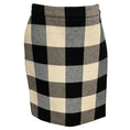 Load image into Gallery viewer, Akris Punto Black / Chalk Gingham Check Skirt

