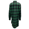 Load image into Gallery viewer, Amiri Green / Black Plaid Button-down Shirtdress
