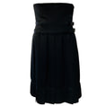 Load image into Gallery viewer, Comme des Garcons Black Wool High Waisted Pleated Skirt

