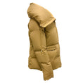 Load image into Gallery viewer, Malej Cinnamon Quilted Full Zip Puffer Jacket
