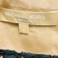 Load image into Gallery viewer, Michael Kors Collection Black Short Sleeved Lace Blouse
