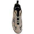 Load image into Gallery viewer, Chanel Beige Suede Interlocking CC Logo Sneakers
