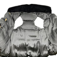 Load image into Gallery viewer, Thomas Wylde Black Silk Puffer Vest with Velvet Studded Collar

