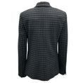 Load image into Gallery viewer, Theory Navy Blue / Charcoal Grey Staple Gingham Blazer
