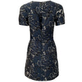 Load image into Gallery viewer, Balenciaga Blue / Black Jacquard Dress
