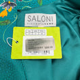Load image into Gallery viewer, Saloni Teal Silk Claudia Midi Dress
