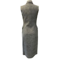 Load image into Gallery viewer, Paule Ka Black Wool Plaid Sleeveless Dress
